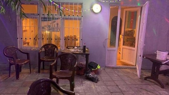 Yevlaxda qanunsuz işləyən kafe aşkarlandı