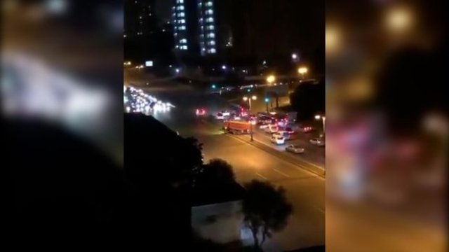 Polisin əmrinə tabe olmayan “KamAz” sürücüsü tutuldu - FOTO