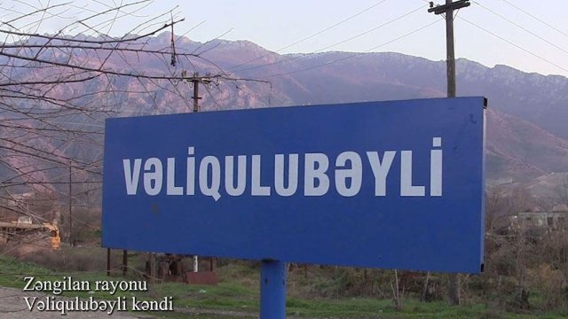Zəngilanın Vəliqulubəyli kəndindən görüntülər - VİDEO