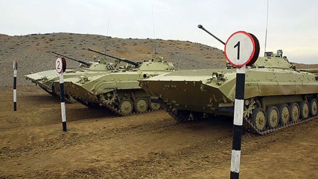 Ordunun bölmələrində döyüş hazırlığı keçirilir - FOTO/VİDEO