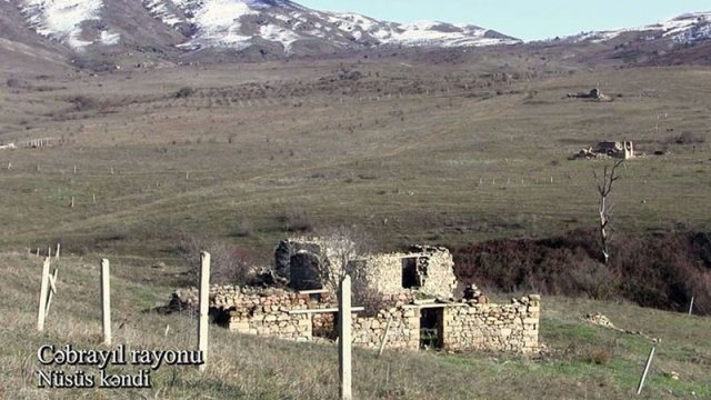 Cəbrayıl rayonunun Nüsüs kəndi - VİDEO