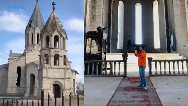 Şuşada kilsədə 28 il sonra 