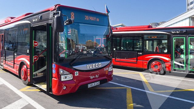 Bakıda avtobuslar bayram günlərində də İŞLƏYƏCƏK