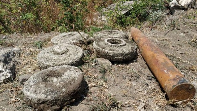 Füzulidə mülki şəxs minaya düşdü