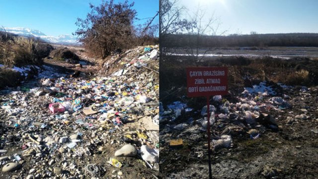 Qusar sakinləri: “Natəmizlik, xəstəlik baş alıb gedir, maraqlanan yoxdur” - FOTO