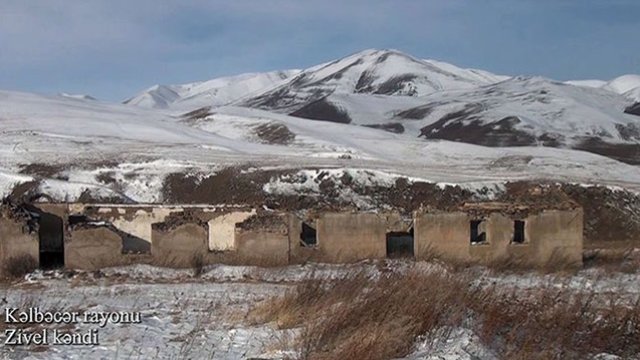 Kəlbəcərin Zivel kəndindən görüntülər - VİDEO