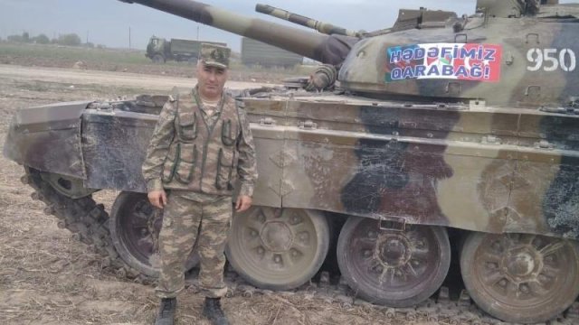 Toyunda hərbi formada iştirak edən şəhid polkovnik-leytenant - FOTO/VİDEO