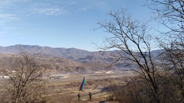 Sərhədçilərimiz Qafan aeroportu və Qafan-Gorus yoluna nəzarət edir -FOTOLAR