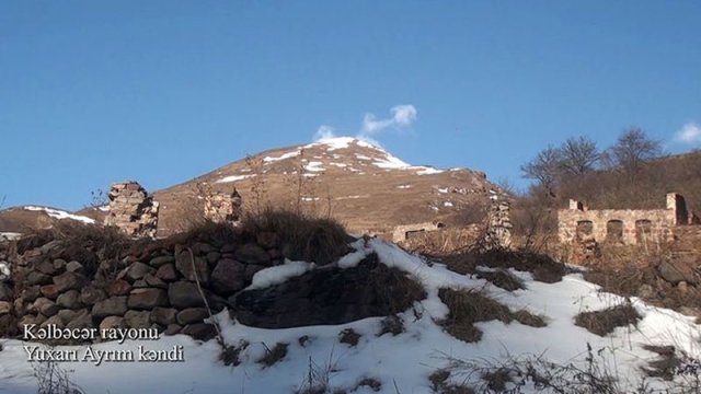 Kəlbəcərin Yuxarı Ayrım kəndi - VİDEO