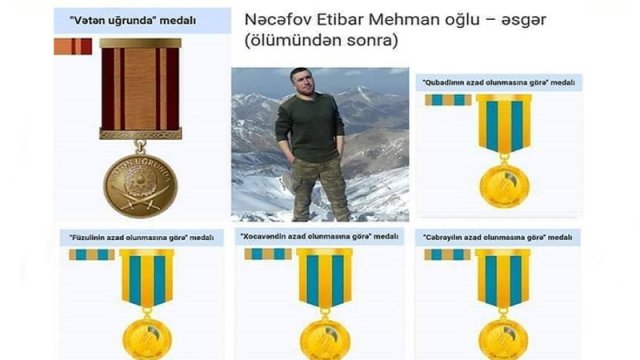 Prezidentin 5 medalla təltif etdiyi 22 yaşlı şəhid - FOTOLAR