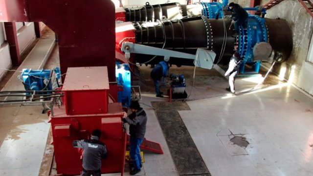 Laçındakı su elektrik stansiyası yenidən qurulur - VİDEO