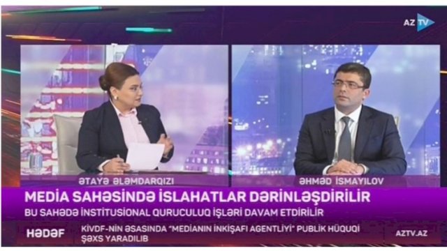 Agentlik rəhbəri media sahəsində həyata keçiriləcək islahatlardan danışdı - VİDEO