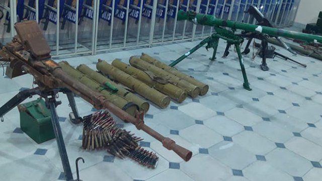 Düşmənin Suqovuşanda atıb qaçdığı silah-sursat aşkarlandı - FOTO