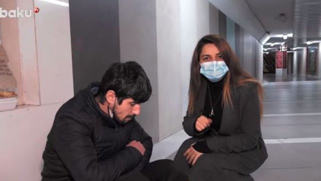 Kimsəsiz Orxan: “İki ildir ki, küçələrdə yatıram” - VİDEO
