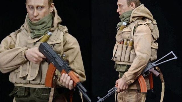 ABŞ-da Putinə bənzəyən xüsusi təyinatlı oyuncağı satışa çıxarıldı - FOTO