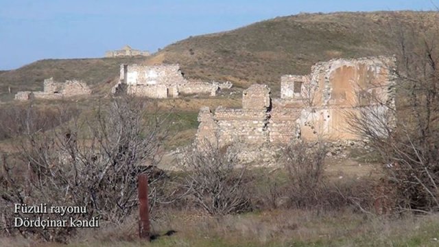 Füzulinin Dördçinar kəndi - VİDEO