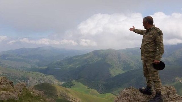 Düşməndən alınan ilk posta girən qəhrəmanımız - FOTO