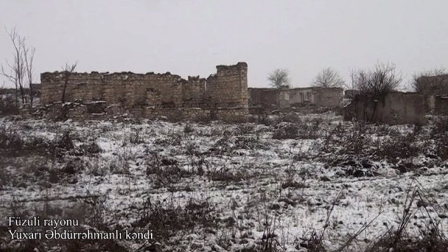 Füzulinin Yuxarı Əbdürrəhmanlı kəndi - FOTO/VİDEO