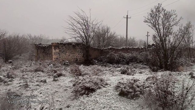Nazirlik Cəbrayılın daha bir kəndinin görüntülərini yaydı - VİDEO