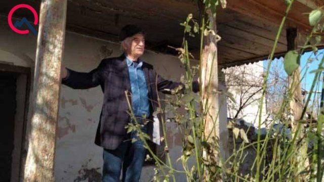 Polad Bülbüloğlu atasının Şuşadakı evində - FOTOLAR