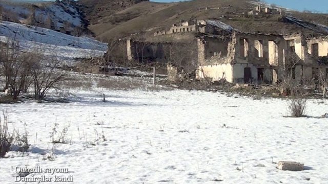 Qubadlı rayonunun Dəmirçilər kəndi FOTO/VİDEO