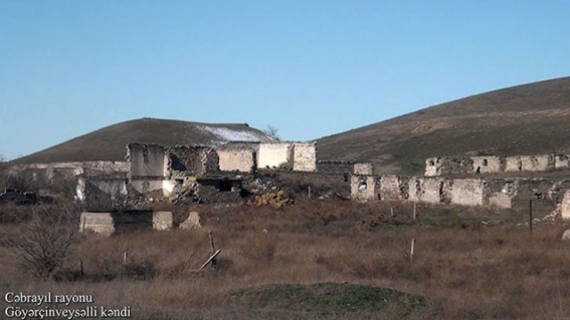 Cəbrayılın daha bir kəndinin görüntüləri yayıldı - VİDEO