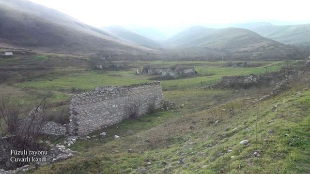 Füzulinin Cuvarlı kəndi - VİDEO