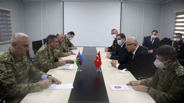 Zakir Həsənov Yunus Emre Karaosmanoğlu ilə görüşüb