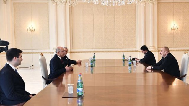 İlham Əliyev MHP-nin sədr müavinini qəbul etdi