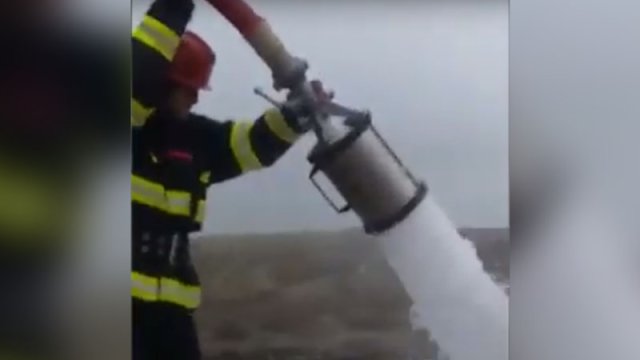 Bakıda neft quyusunda yanğın oldu - VİDEO
