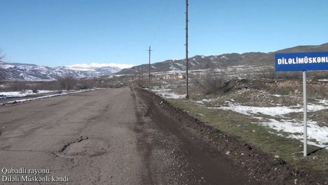 Qubadlının Diləli Müskənli kəndinin görüntüləri - VİDEO