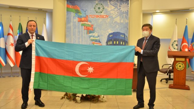 Partiyaxa0 sədri Ankarada TÜRKSOY-un Baş katibi ilə görüşdü - FOTO