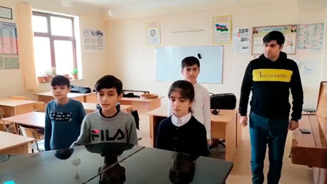 “Xudayar təsnifi”ni bu dəfə uşaqlarxa0ifa etdilər - VİDEO