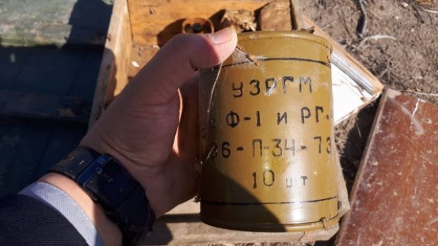 Ağdamda düşmənin atıb qaçdığı silah-sursat aşkarlandı - FOTO