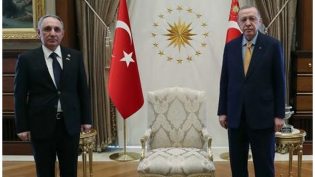 Ərdoğan Azərbaycanın Baş prokuroru ilə görüşdü