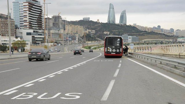 Avtobus zolaqlarına bu saatlarda girmək olmaz - Xəbərdarlıq