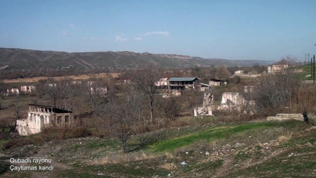 İşğaldan azad edilmiş Qubadlının daha bir kəndindən görüntülər - VİDEO