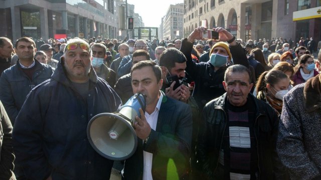 Onlar sabah Paşinyanın hökumət binasına girişini bloklayacaq