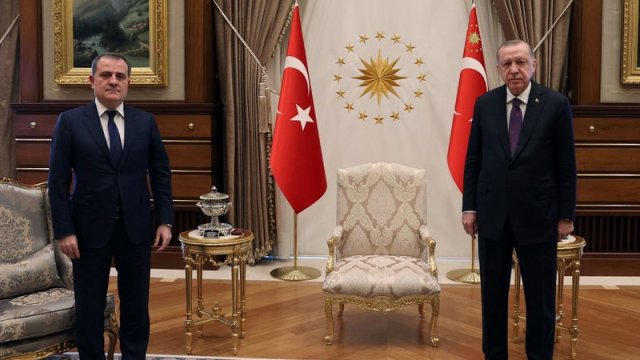 Ərdoğan Ceyhun Bayramovu qəbul etdi