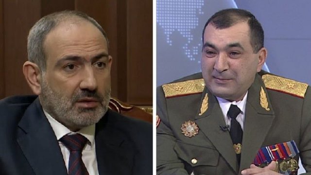 Paşinyanı ələ salan general vəzifəsindən qovuldu
