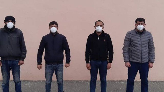 İşğaldan azad olunmuş ərazilərə keçməyə cəhd göstərən 4 nəfər tutuldu