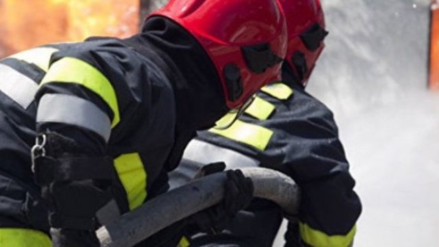 Gəncədə 5 otaqlı ev yandı