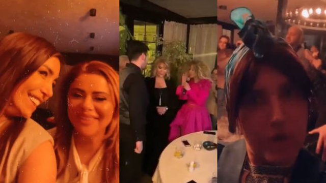 Aygün, Brilliant, Renka əyləncə gecəsində: Karantin qaydaları pozuldu - VİDEO