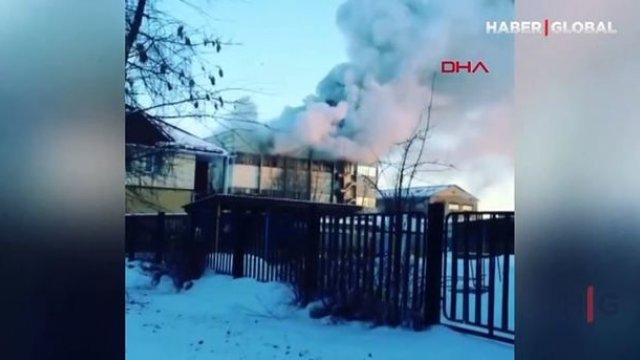 Rusiyada silah istehsalı zavodunda yanğın baş verib - VİDEO