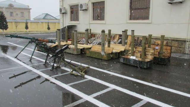 Füzulidə ermənilərin atıb qaçdığı silah-sursat aşkarlanıb - FOTO