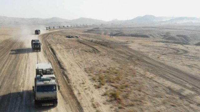 Naxçıvan Qarnizonu təlim keçirdi - FOTO/VİDEO