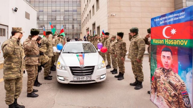 Daha bir şəhidimizin övladı dünyaya gəldi - FOTOLAR