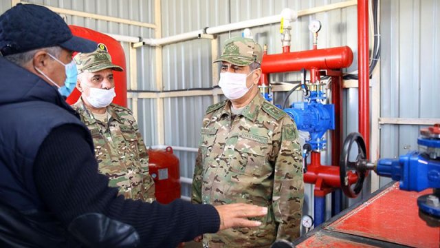 Zakir Həsənov işğaldan azad edilmiş ərazilərdəki bölmələrdə - FOTO/VİDEO