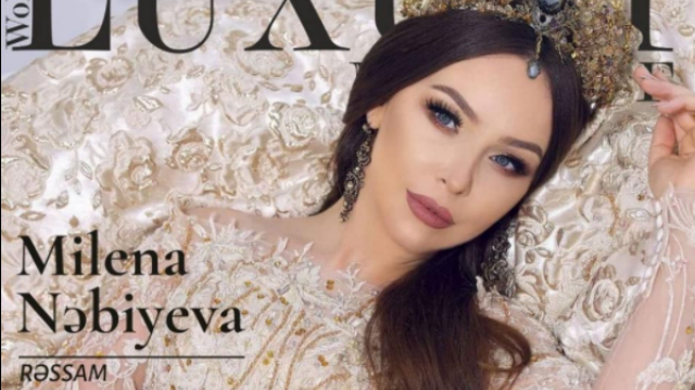 Rəssam Milena Nəbiyeva möhtəşəm əsərlərinin ilham mənbələrini açıqladı - FOTOLAR