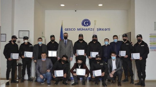 “GESCO” mühafizə şirkəti 150 nəfər qazi əməkdaşını mükafatlandırdı - FOTO